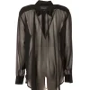 CA-0003-THEUPGEORGETTE BLACK