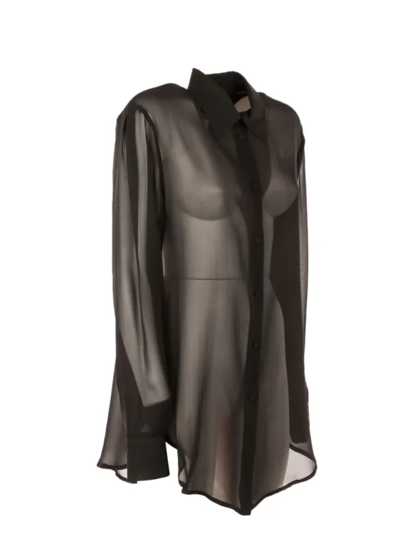 CA-0003-THEUPGEORGETTE BLACK